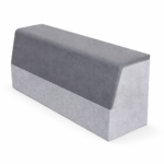 Piedra de borde gris claro y oscuro